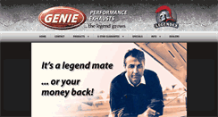 Desktop Screenshot of genieperformance.com.au